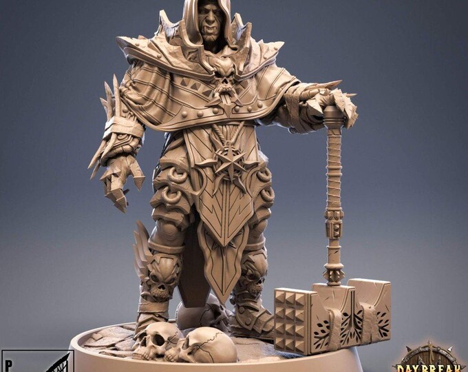 Christian Prinski 3D Miniature | Daybreak Miniatures Vampire Hunter | 32mm Resin DnD Tabletop RPG