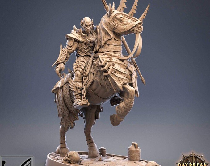 Ulm Unterstrachen The Blood Lancer 3D Miniature | Daybreak Miniatures Vampire | 32mm Resin DnD