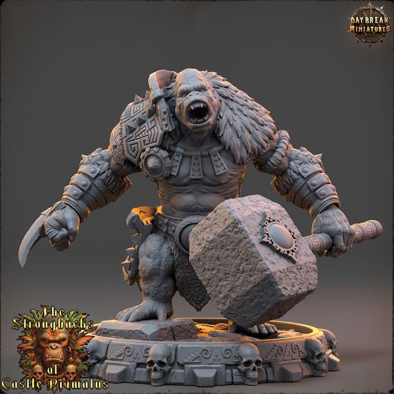 Raka Windar - The Strongbacks of Castle Primatus| Daybreak Miniatures