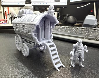 Dale the Adventurer 32mm | 3D Printed Resin Miniature | DnD RPG Tabletop Figure | Great Grimoire | Dungeon Master Gift