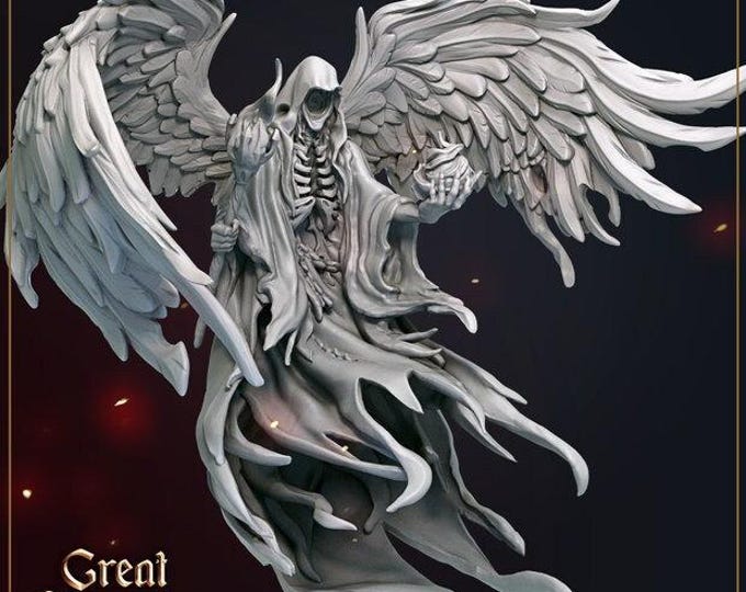 Grim Miniatures Lurking Shadow Grimoire Resin Figure, Tabletop Wargaming Miniature