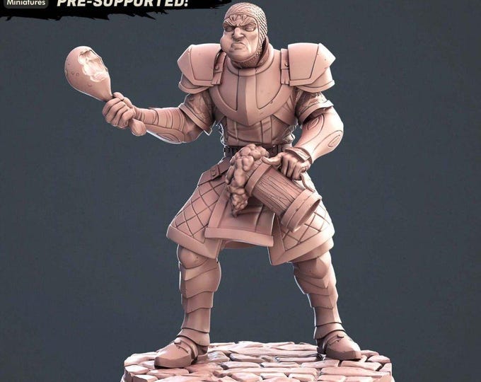 City Guard B STL Miniatures Border3d