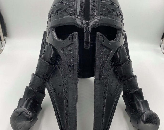 Custom 3D Printed Combat Cosplay Helmet | Made to Order FDM Armor | Geoffro