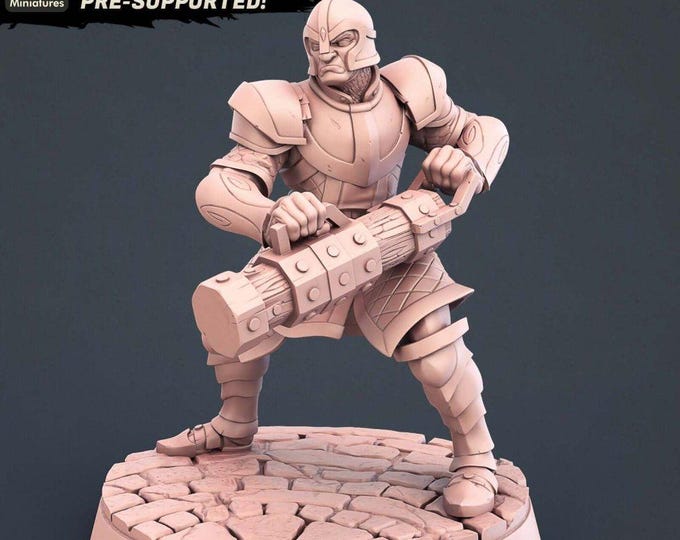City Guard D STL Miniatures D-