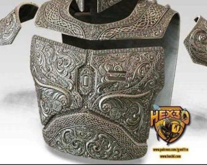 Full Cosplay Armor Set | Custom 3D Printed Suit & Gauntlets | No Helmet Included