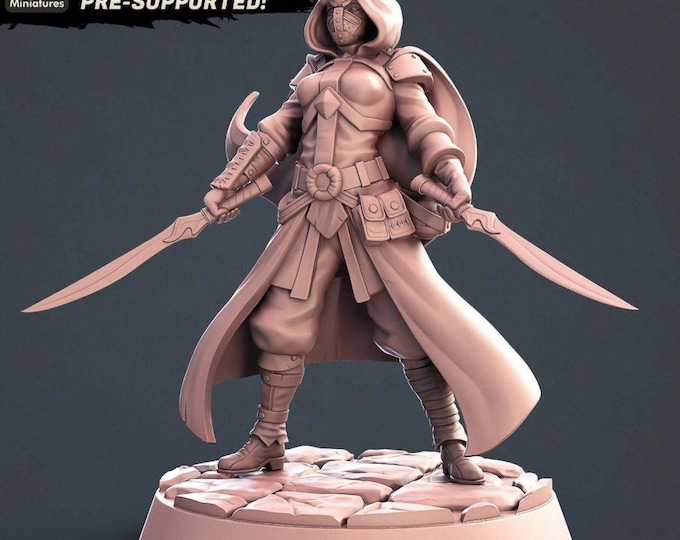 Assassin A By STL Miniatures Border3d