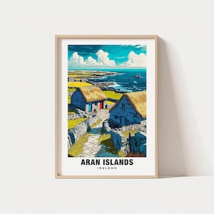 Aran Islands Print - Ireland Poster, Aran Islands Views, Aran Islands Art, Ireland Charm, Aran Islands Beauty, Coastal Heritage, Scenic Art