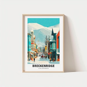 Breckenridge Print - Colorado Poster, Breckenridge Views, Breckenridge Landmarks, Breckenridge City, Colorado Charm, Breckenridge Beauty