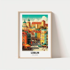 Lublin Print - Poland Poster, Lublin Views, Lublin Art, Historic Charm, City Scene, Skyline Beauty, Local Heritage, Poland Travel, Lublin