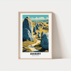 Avebury Print - England Poster, Avebury Views, Avebury Stone Circle, Avebury Village, England Charm, Avebury Beauty, Avebury Heritage
