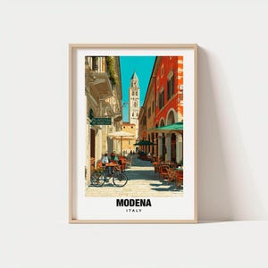 Modena Print - Italy Poster, Modena Views, Modena Art, City Charm, Urban Beauty, Historic Center, Culinary Heritage, Italy Travel