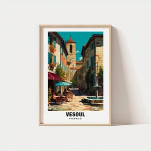 Vesoul Print - France Poster, Vesoul Views, Vesoul Art, France Charm, Vesoul Beauty, Historic Town, Scenic Landscape, Cultural Heritage