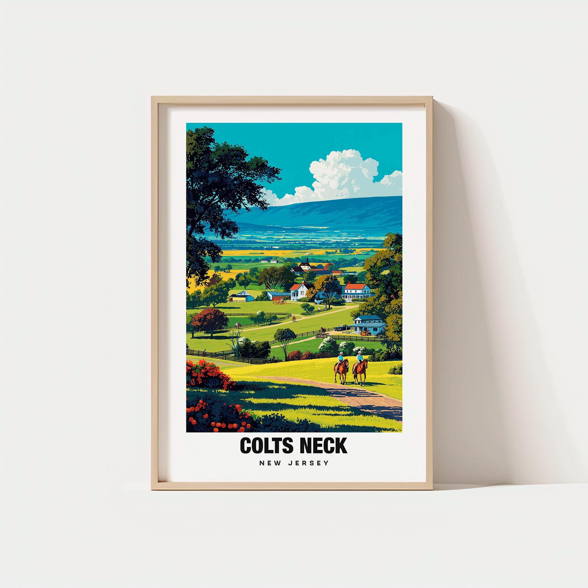 コルツネックのプリント - アメリカのポスター、コルツネックの景色