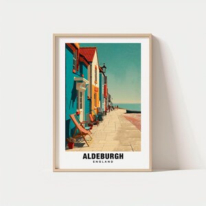 Aldeburgh Print - England Poster, Aldeburgh Views, Aldeburgh Beach, Aldeburgh Town, England Charm, Aldeburgh Beauty, Aldeburgh Heritage