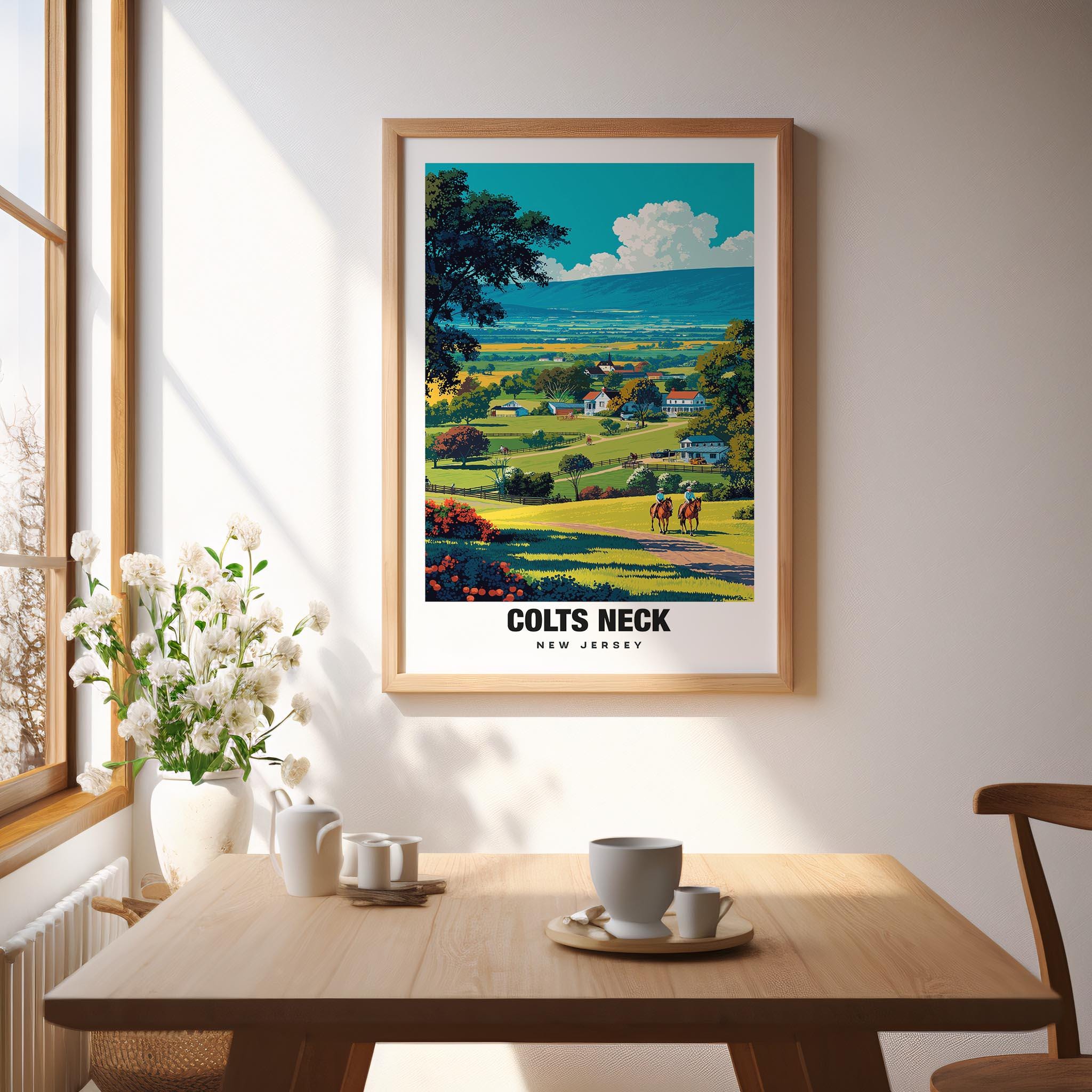 コルツネックのプリント - アメリカのポスター、コルツネックの景色