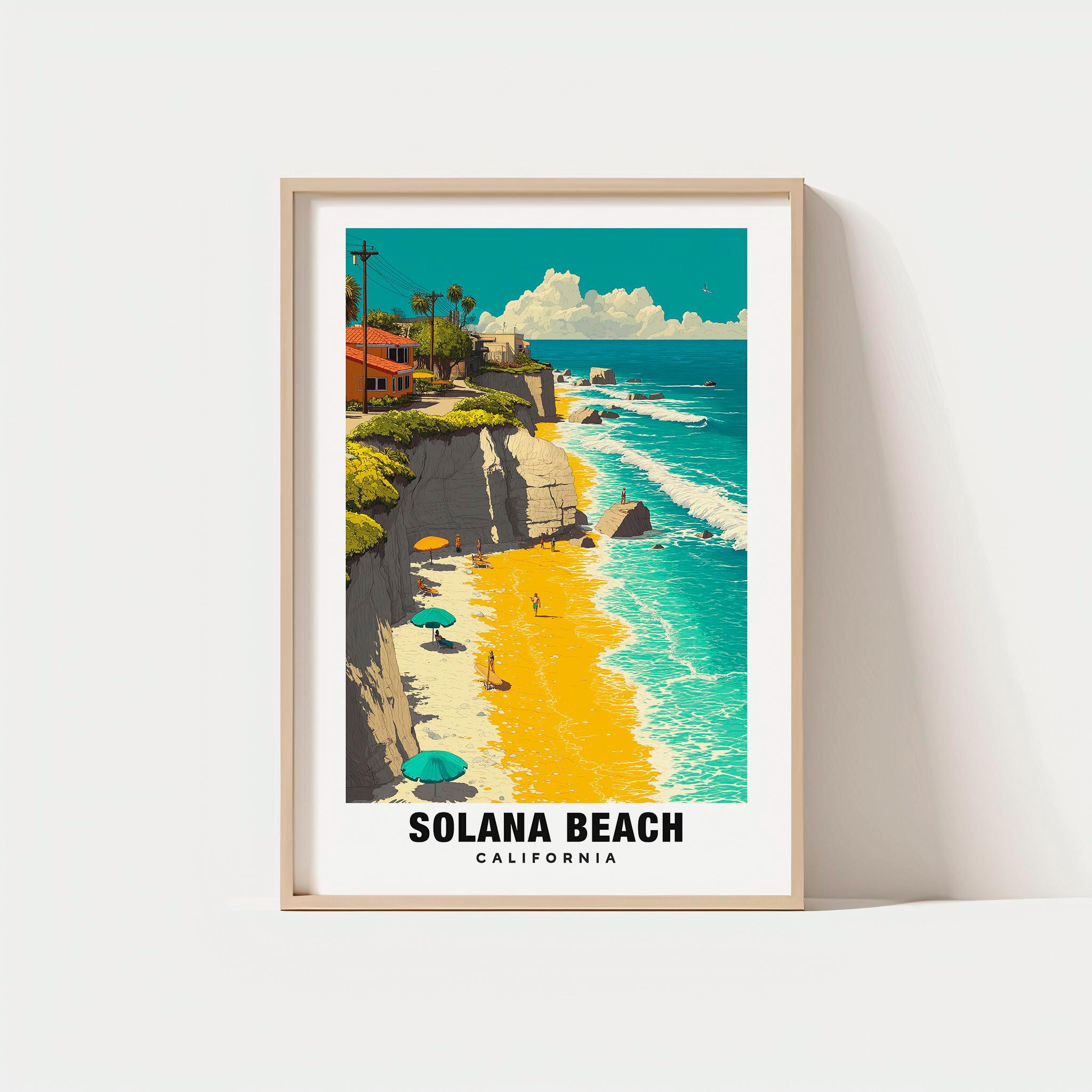 Solana Beach Print - California Poster, Solana Views, Solana Art,  California Charm, Solana Beauty, Historic Solana, Scenic California - Etsy  Israel