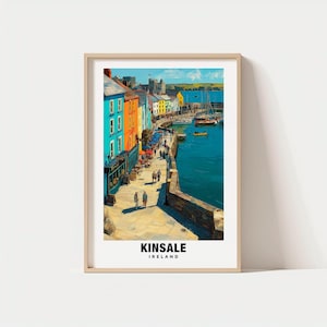 Kinsale Print - Ireland Poster, Kinsale Views, Kinsale Harbour, Kinsale Town, Ireland Charm, Kinsale Beauty, Kinsale Heritage, Kinsale Art