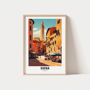 Siena Print - Italy Poster, Siena Views, Siena Cathedral, Siena City, Italy Charm, Siena Beauty, Siena Heritage, Siena Art, Italian Town