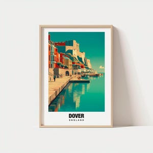 Dover, United Kingdom Travel Print Wall Art, Dover - United Kingdom City Print, Dover, United Kingdom Travel Gift, Dover, Digital Download