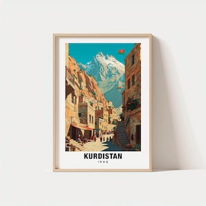 Kurdistan Print - Iraq Poster, Kurdistan Views, Kurdistan Art, Iraq Charm, Kurdistan Beauty, Historic Kurdistan, Scenic Iraq, Cultural Art