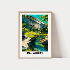 Malham Cove Wall Art: Scenic Limestone Cliffs - Yorkshire Dales