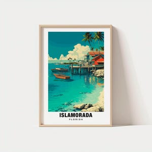 Islamorada Print – USA Poster, Travel Art, Coastal Scene, Island Views, Beach Escape, Scenic Landscape, Tropical Charm, Florida Keys Poster