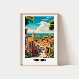 Provence Print - France Poster, Provence Views, Provence Lavender, Provence Landscape, France Charm, Provence Beauty, Provence Heritage