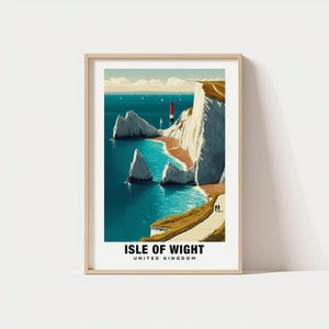 Isle of Wight Print - England Poster, Isle of Wight Views, Isle of Wight Beaches, Isle of Wight Coast, England Charm, Isle of Wight Beauty