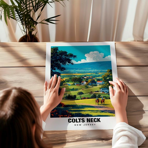 コルツネックのプリント - アメリカのポスター、コルツネックの景色