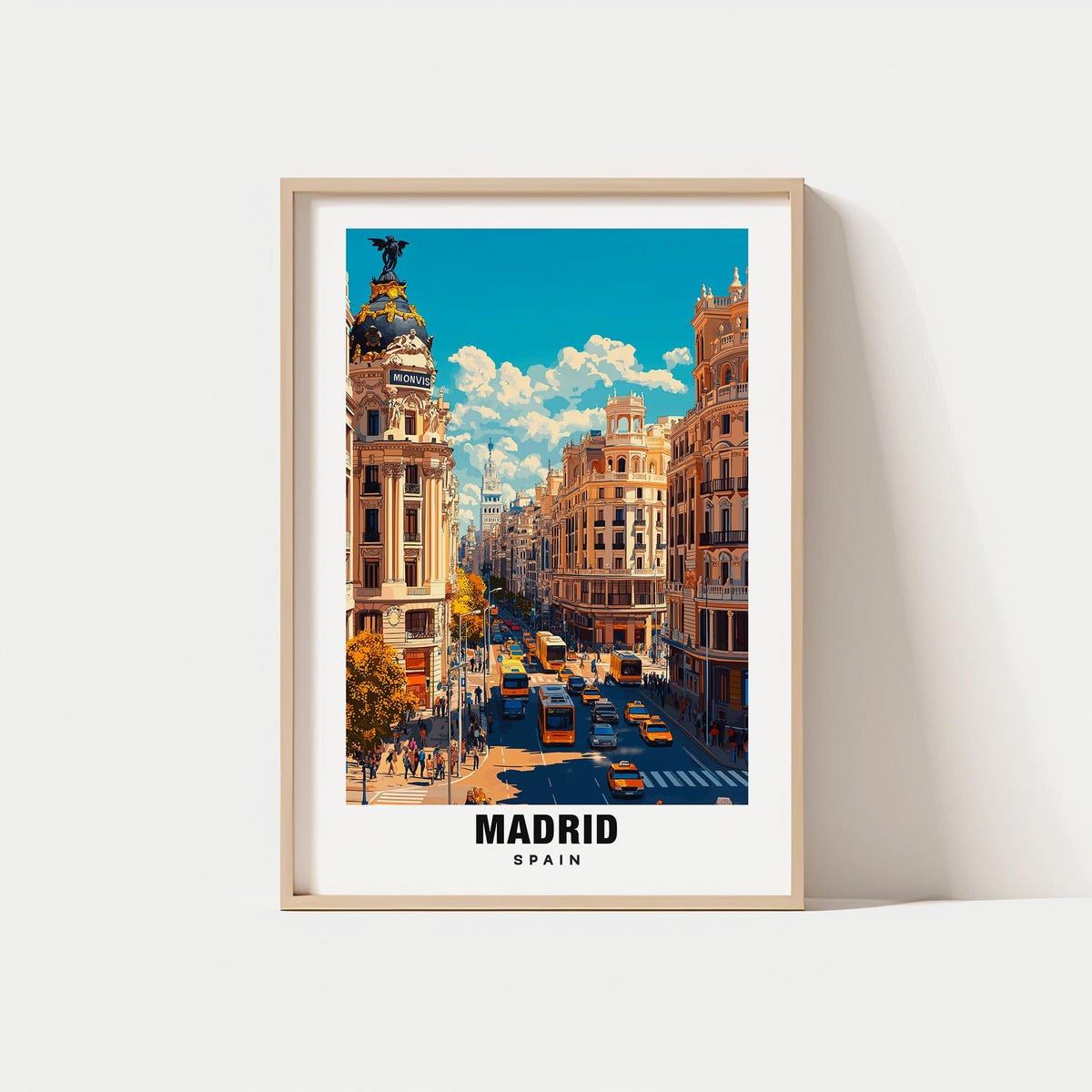 Madrid Print - Spain Poster, Madrid Views, Madrid Art, Spain Charm, Madrid Beauty, Urban Heritage, Scenic Landscape, Cultural Hub - Etsy