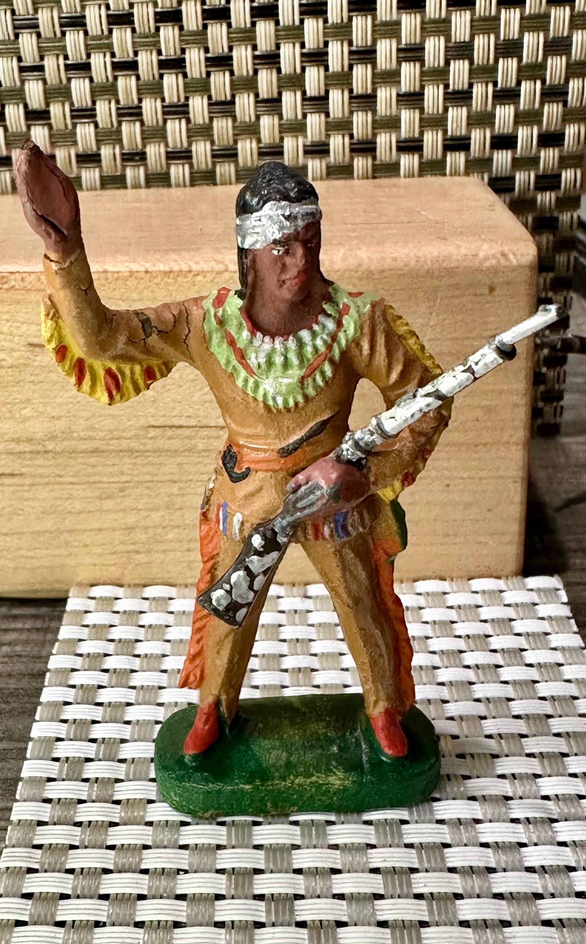 Elastolin indian toy - Etsy 日本