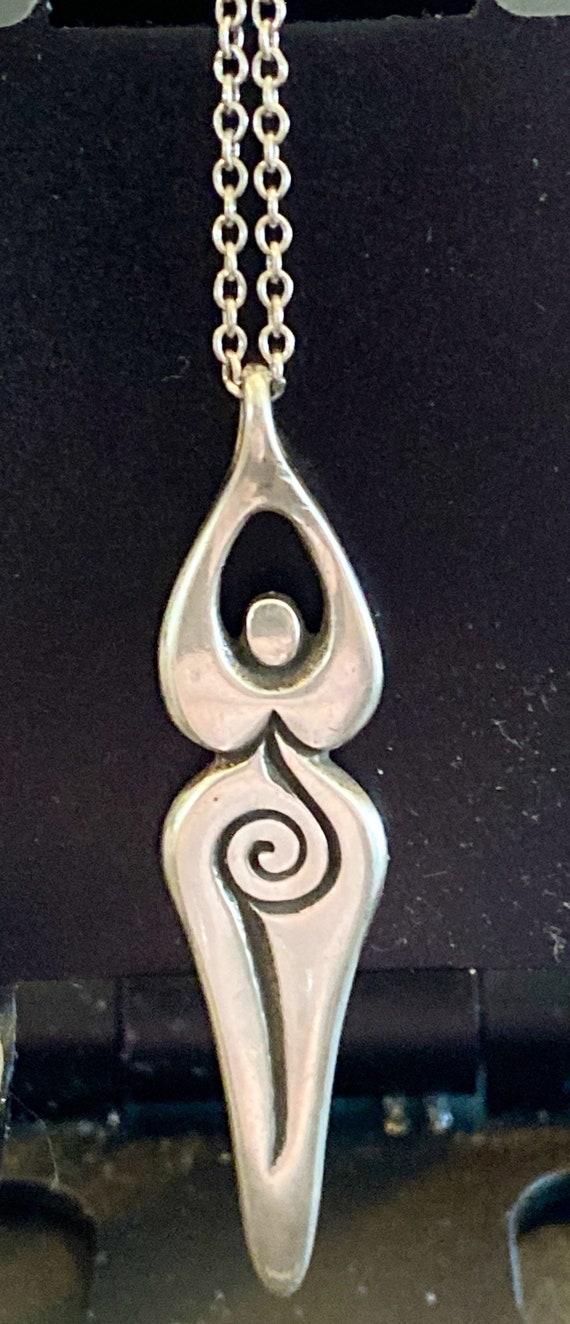 Vintage Sterling Silver Designer “Mother and Child