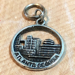Sterling Silver Atlanta Georgia Charm/Pendant