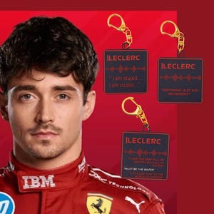 Charles Leclerc Radio Key Chains l Formula 1