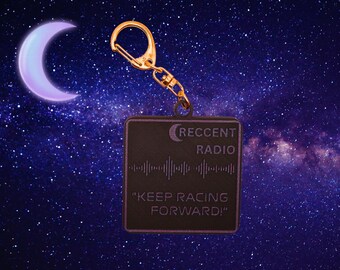 Llavero de radio Crescent