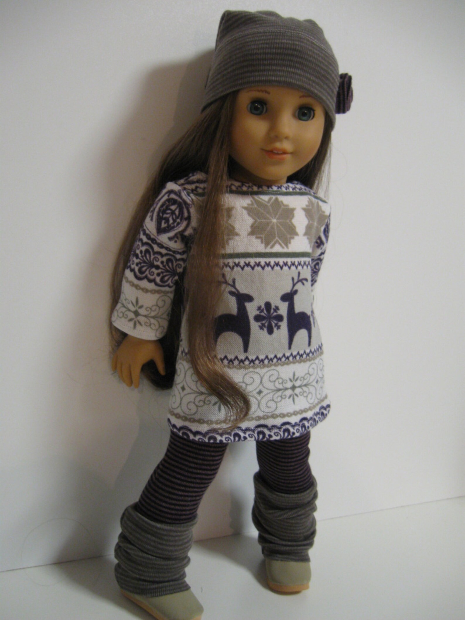 American Girl Doll Clothes Cozy Winter Nordic Etsy