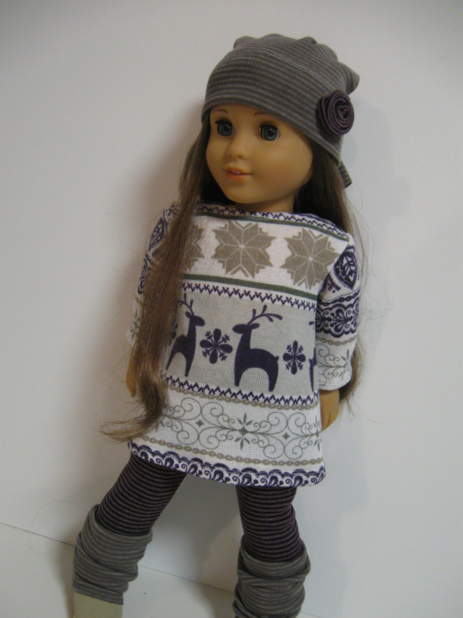 American Girl Doll Clothes Cozy Winter Nordic Etsy