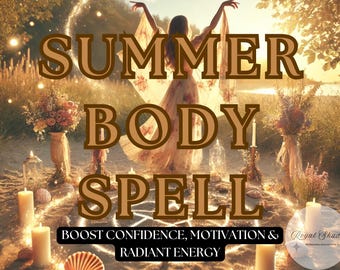 Summer Body Spell – Glow Up, Get Fit & Feel Confident, Attract Your Dream Summer Body, Body Confidence And Energy Boost, Summer Body Magic