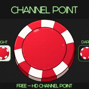 FICHES POKER ROSSO [Icona ricompensa], formato PNG, risorsa per creatori di contenuti e Vtuber, download immediato