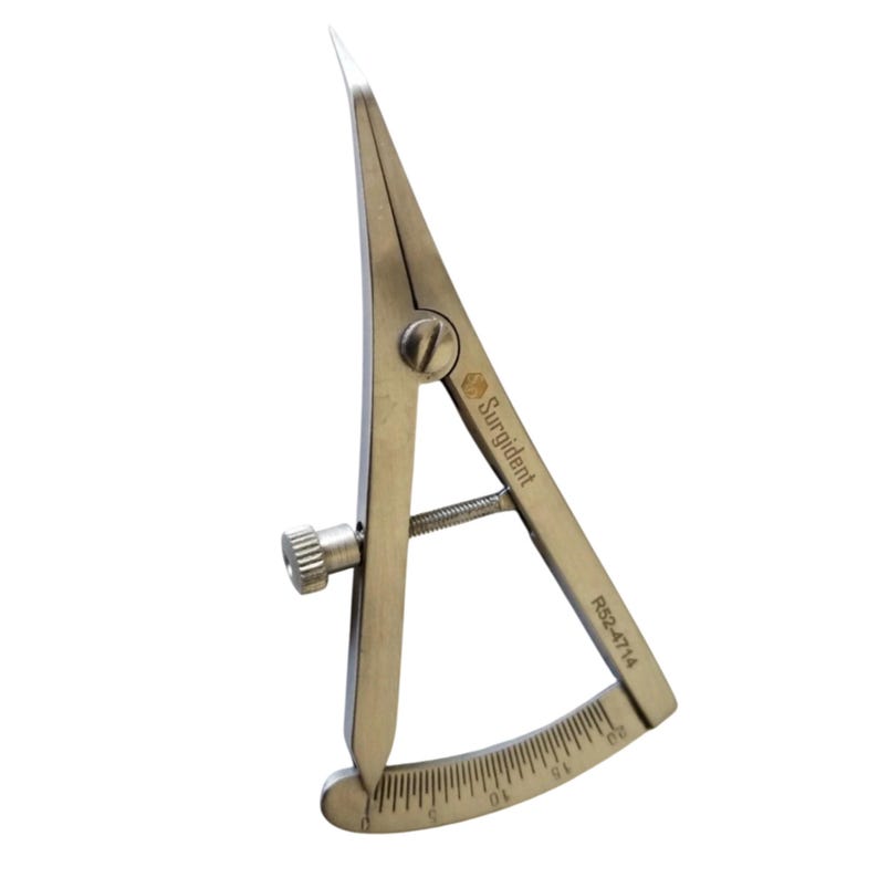 Mini Wing Divider Adjustable Compass Graduated 0-40MM Increments Curved ...