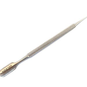 Stainless Steel Cuticle Remover Double Sided Spoon Shaped Finger Dead Skin Pusher