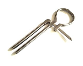 Adjustable Hoof Tester Stainless Steel for Horse Care, Equestrian Use