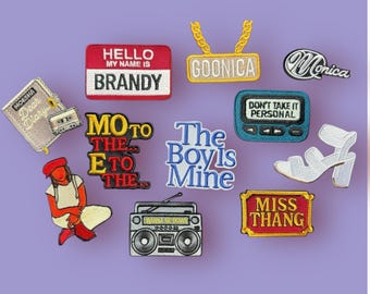 The Boy is Mine| 90s Embroidered Patch Pack: Brandy vs Monica Tour