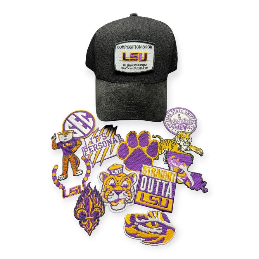 Lsu Patch LSU Tigers Patch Set - Etsy