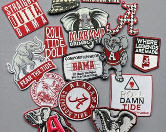 Alabama Crimson Tide Patch Pack