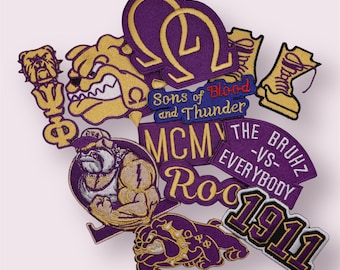 Omega Psi Phi Patch Pack