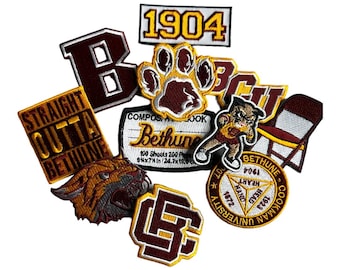 BCU Wildcats Patch  | Bethune Cookman University Embroidered Patches