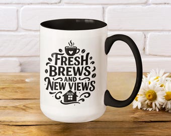 New Home Gift, Personalized New Home Mug, Closing Gifts, Housewarming Mug, Condo Owner, Realtor Gift, Closing Gift For House, New House Gift
