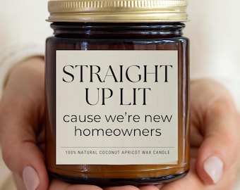New Homeowner Gift, Funny New House Gift, Housewarming Candle, Closing Gift, Condo Owner, Closing Gift for House, Christmas Gift, Homeowner