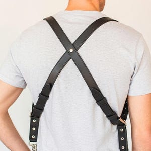 Arnés doble para cámara de cuero de grano completo, equipo para fotógrafos profesionales, correas seguras, regalo personalizado, correa de hombro para varias cámaras